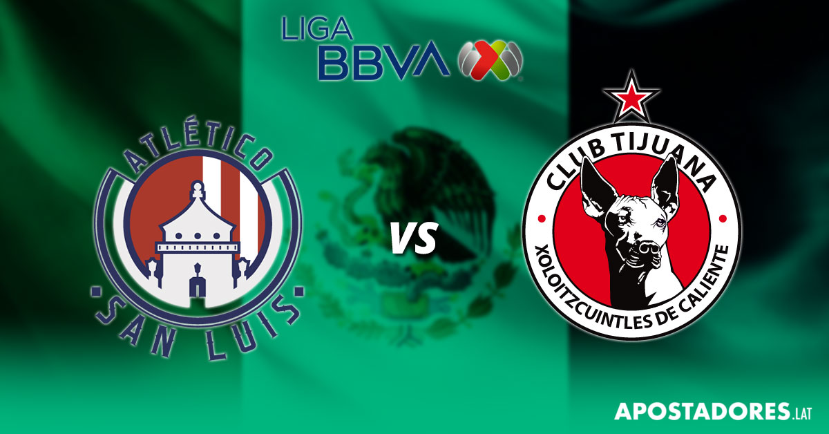 Atlético San Luis vs Tijuana por Jornada 12 de la Apertura de Liga MX