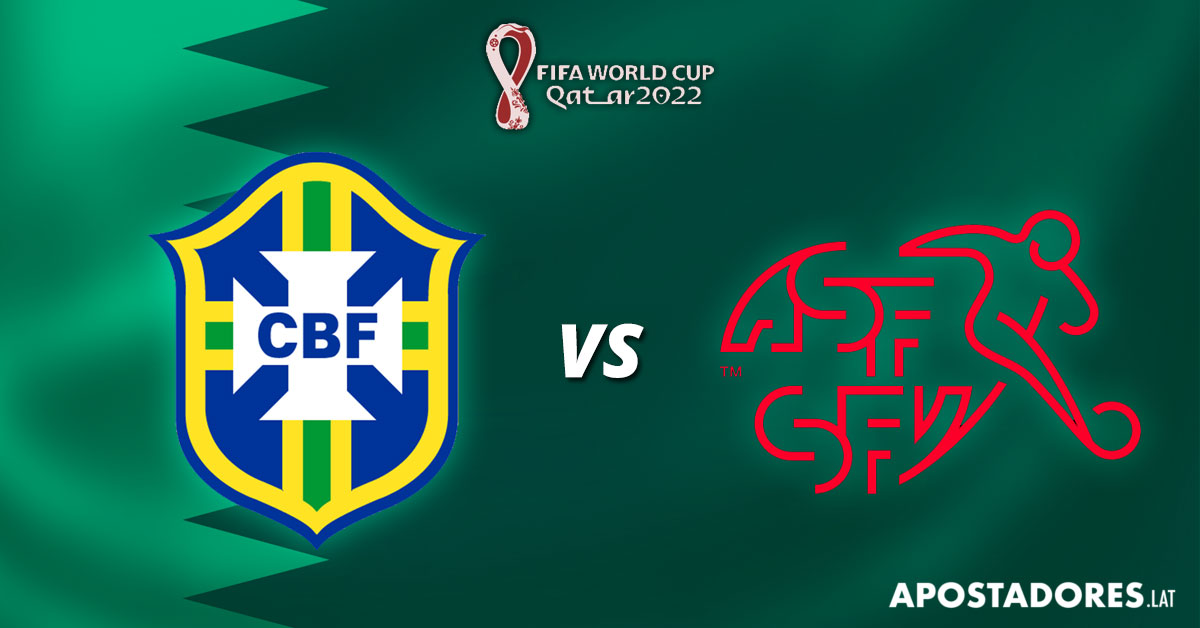 Brasil vs Suiza: Ambas selecciones buscan la clasificación